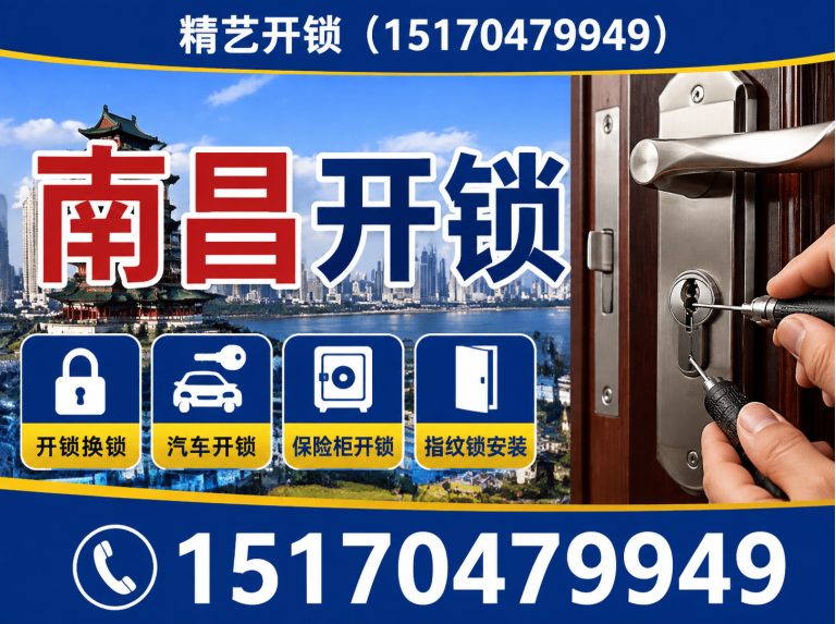 南昌智能锁换锁展示图